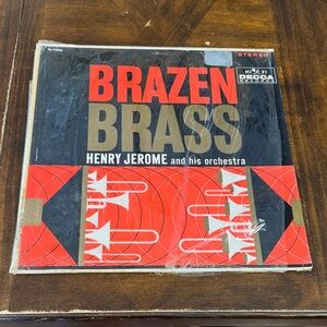 Brazen Brass Vinyl Record lp in good used condition
